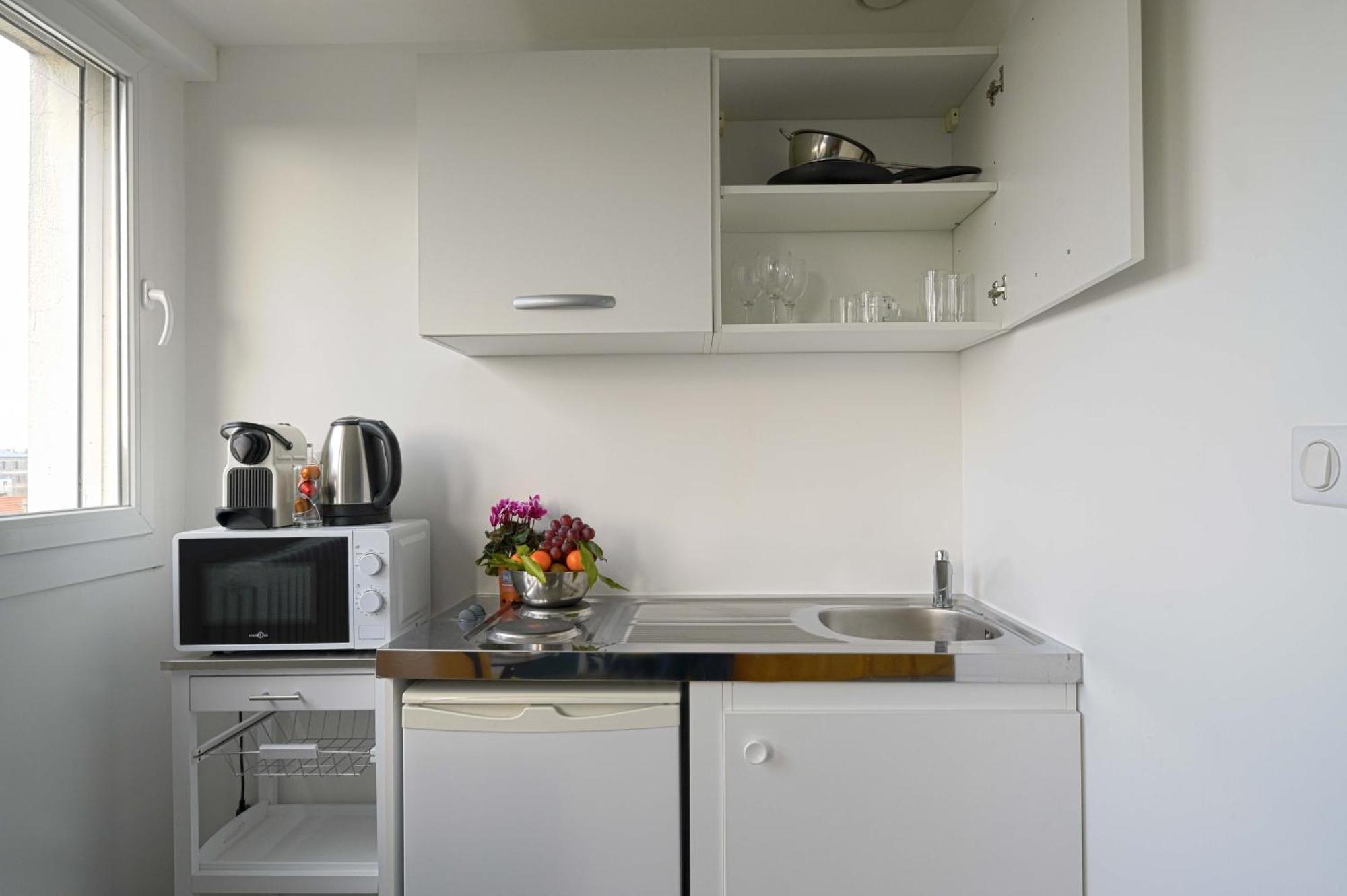 Modern Bright Apartment In Appart'Hotel Saint-Maur-des-Fossés Buitenkant foto