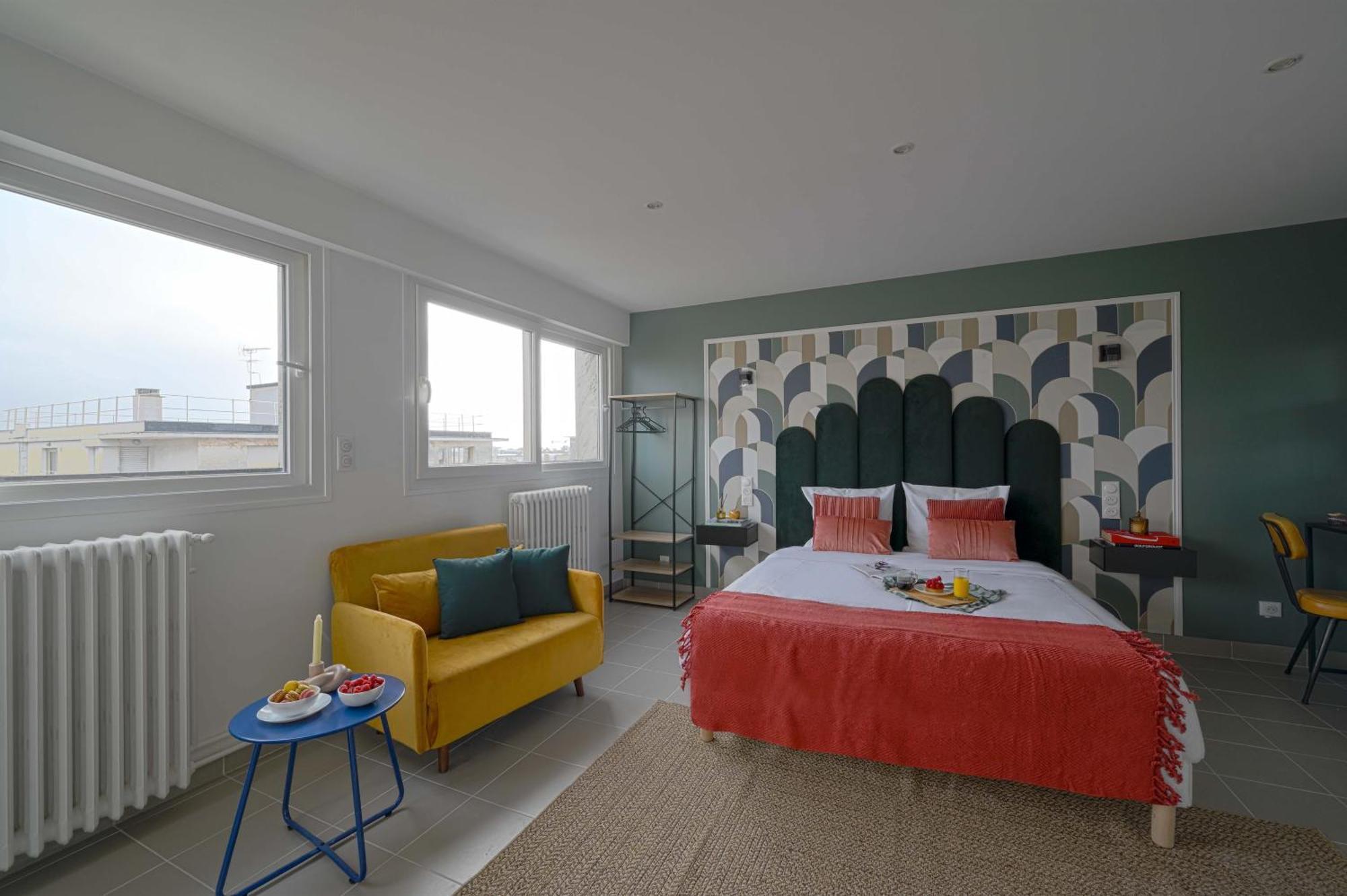 Modern Bright Apartment In Appart'Hotel Saint-Maur-des-Fossés Buitenkant foto