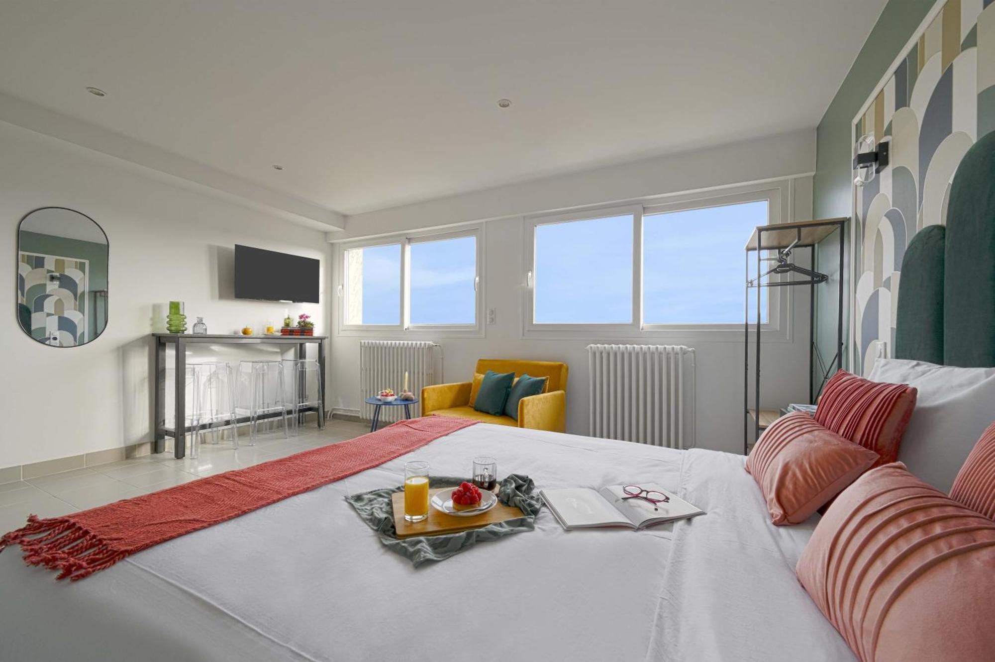 Modern Bright Apartment In Appart'Hotel Saint-Maur-des-Fossés Buitenkant foto