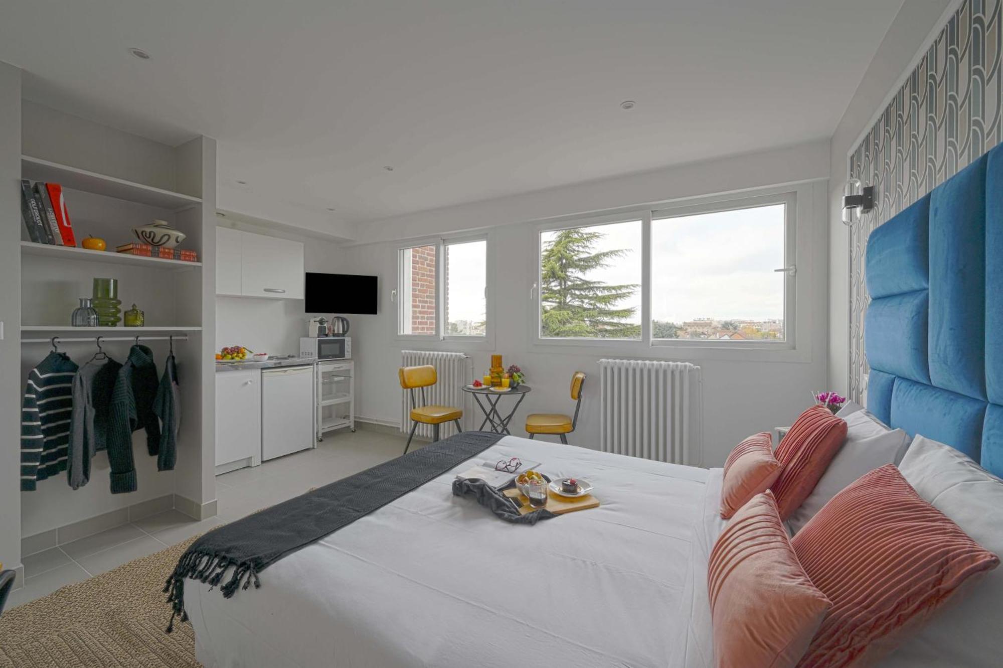 Modern Bright Apartment In Appart'Hotel Saint-Maur-des-Fossés Buitenkant foto