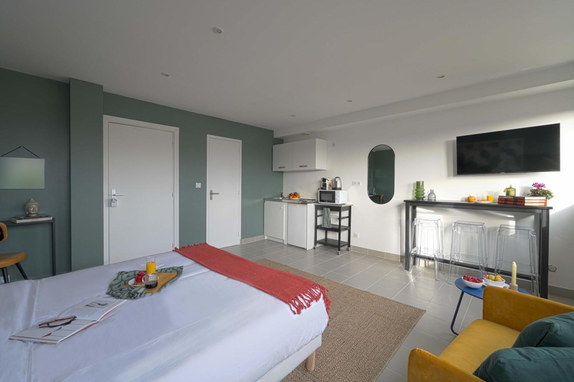 Modern Bright Apartment In Appart'Hotel Saint-Maur-des-Fossés Buitenkant foto