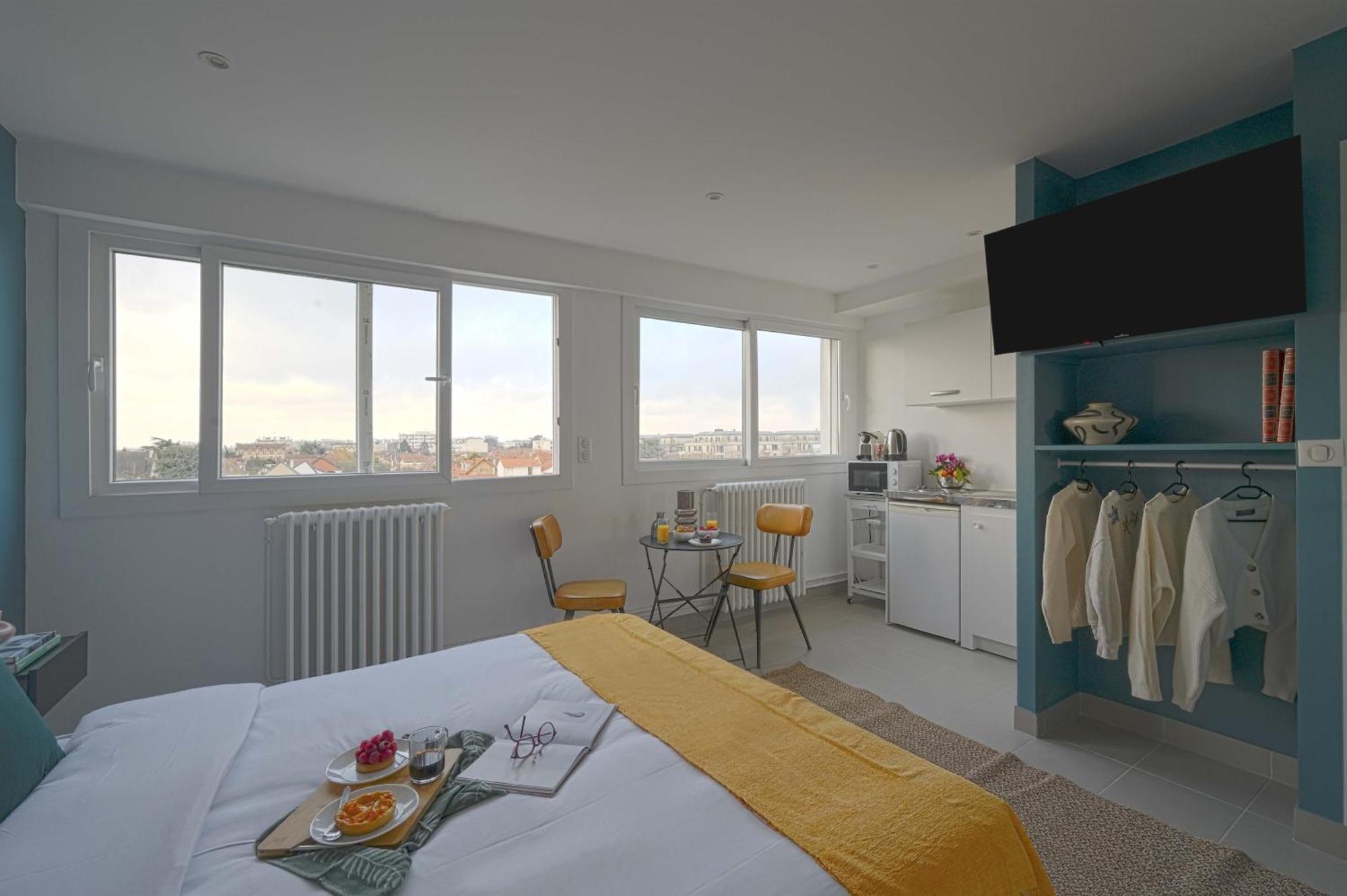 Modern Bright Apartment In Appart'Hotel Saint-Maur-des-Fossés Buitenkant foto